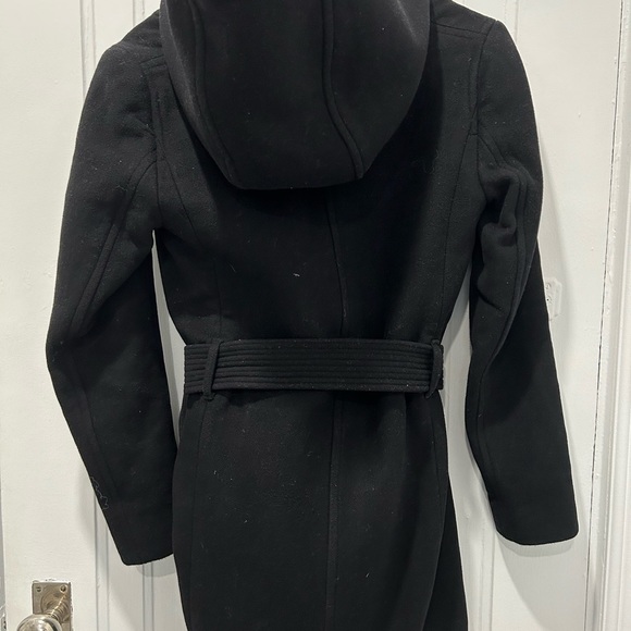 Aritzia Wilfred Black Wool Coat - Picture 2 of 3